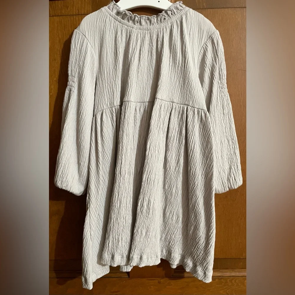 EUC mabel + honey 3T Remy Bow Woven Dress